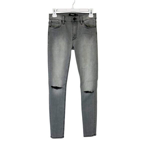 Hudson Jeans Denim - Hudson Nico Super Skinny Jeans Women’s Size 27 Gray Black